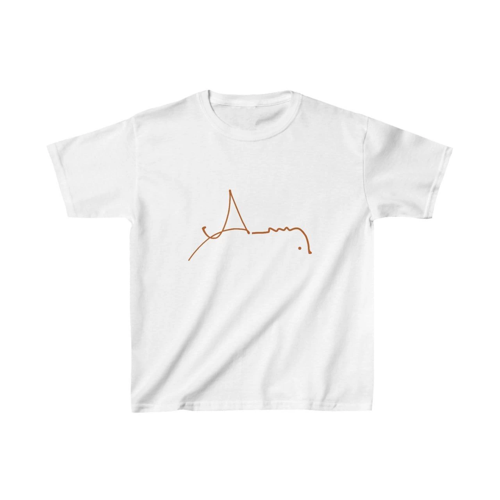 Çocuk Baskılı T-Shirt - Beyaz