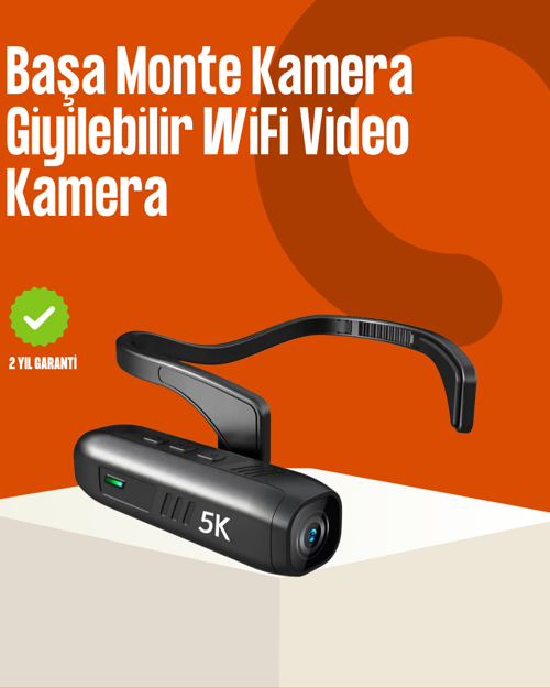 WiFi Bağlantılı Geniş Açılı Spor Kamerası