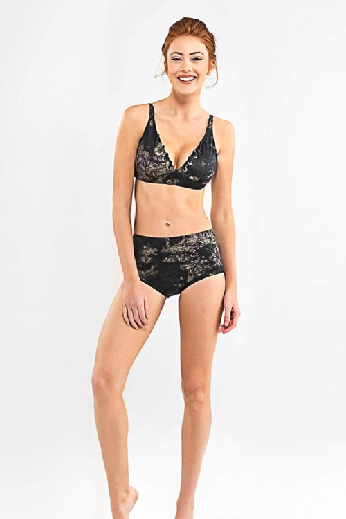 Yüksek Bel Toparlayıcı Bikini Takım