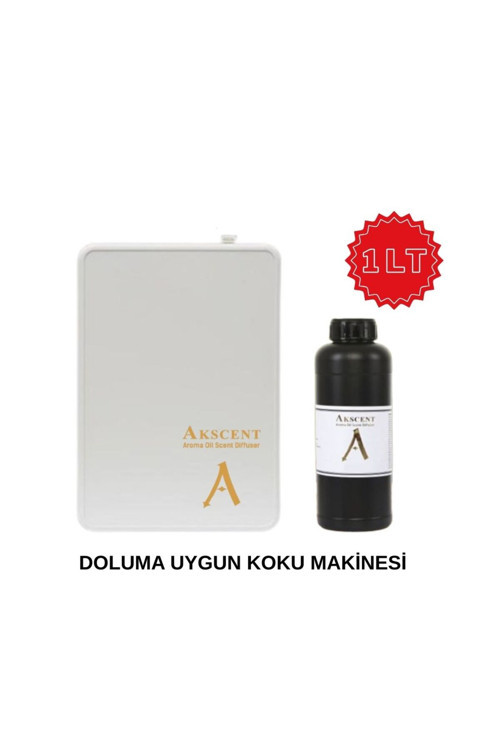 Smart Doluma Uygun Koku Makinesi Ve 1 Lt Hibiscus Koku Esansı Set