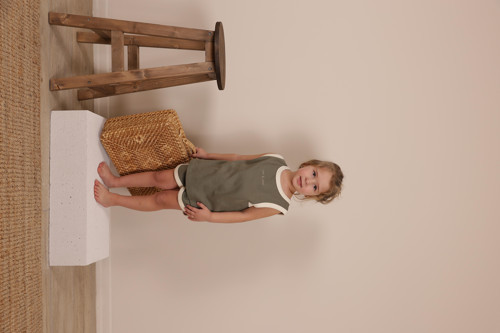 Haki Unisex Atlet Şort Takım