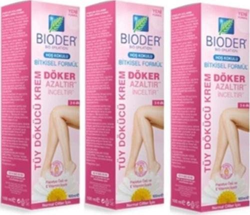 Bayan-Bitkisel Tüy Dökücü Krem-Normal Cilt-Papatya Özlü-100 Ml-3 Adet