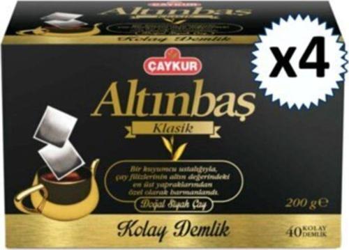 Altınbaş Demlik Poşet 4'Lü Avantajlı Paket 200 Gr 40'Lı