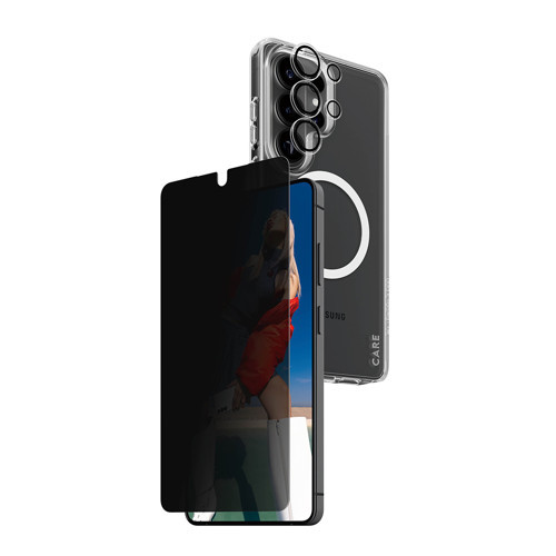 CARE by PanzerGlass Urban Combat Samsung Galaxy S26 Ultra Hayalet Ekranlı 3'lü Telefon Koruma Seti