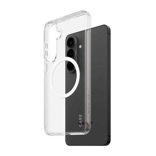 CARE by PanzerGlass Urban Explorer Qi Samsung Galaxy S26 Plus Şeffaf-Beyaz Kılıf