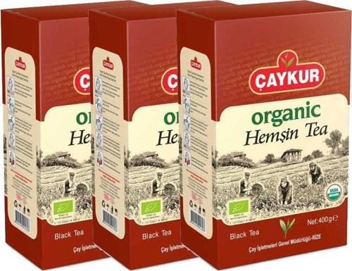 Organik Hemşin Çayı 400 Gr Karton Kutu 3 Adet