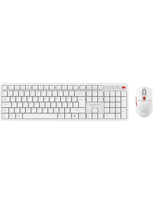 KB261WB Dual Mode Kablosuz Klavye ve Mouse Seti - Türkçe Q