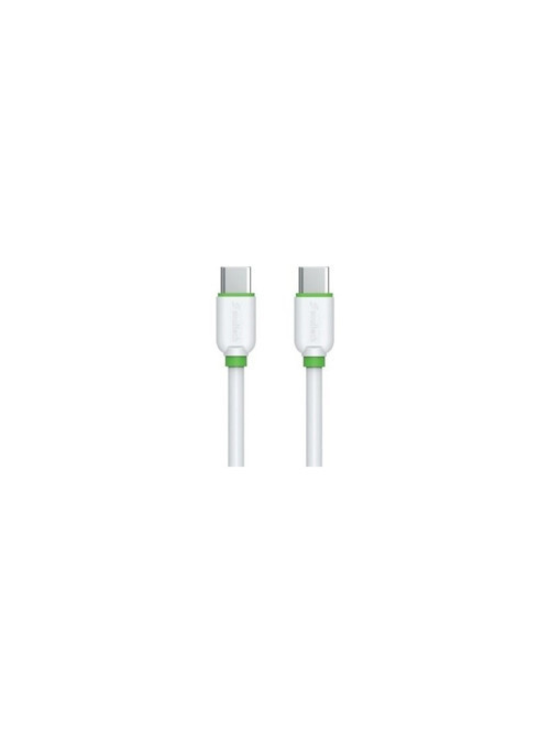 DK061B TYPE-C-C 3A CABLE WHITE