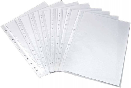 A4 Şeffaf Poşet Dosya 100’lü Paket Evrak Koruyucu 10 Paket