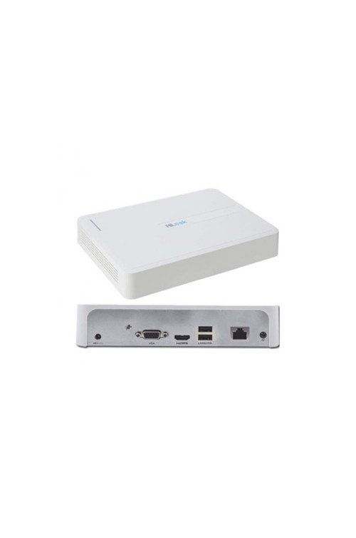 HILOOK NVR-104H-D, 4Kanal, 4Mpix, H265+, 1 HDD Desteği, 1080P Kayıt, 60Mbps Bant Genişliği, NVR