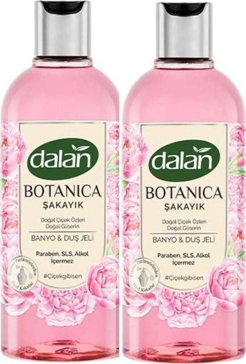 Duş Jeli Botanica Şakayık Kokulu 500 Ml X 2 Adet