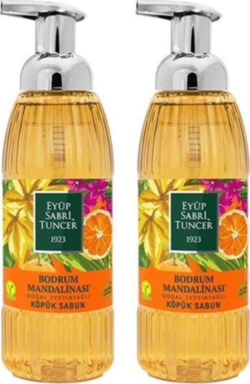 Bodrum Mandalinası Köpük Sabun 500Ml X 2 Adet