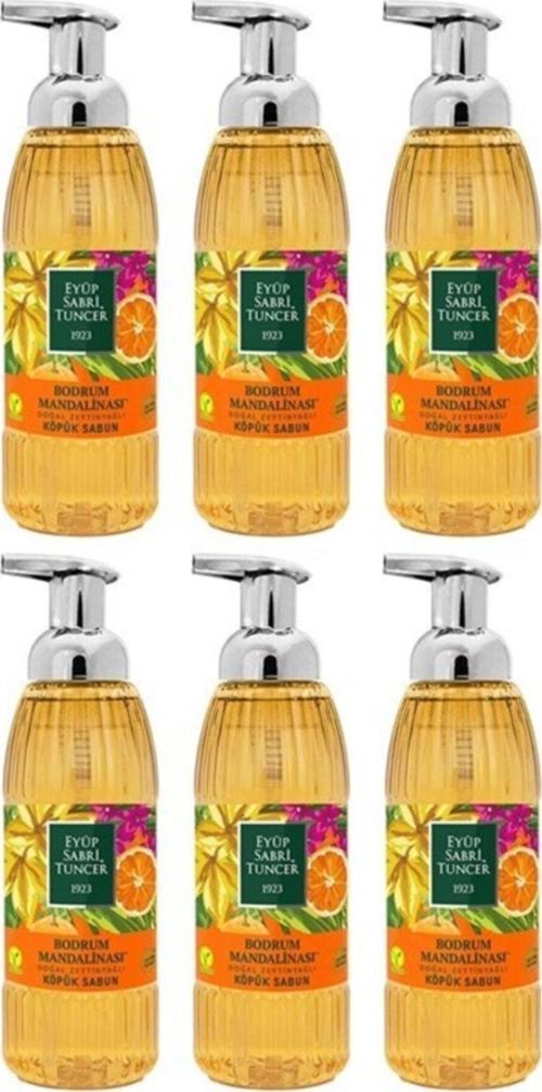 Bodrum Mandalinası Köpük Sabun 500Ml X 6 Adet