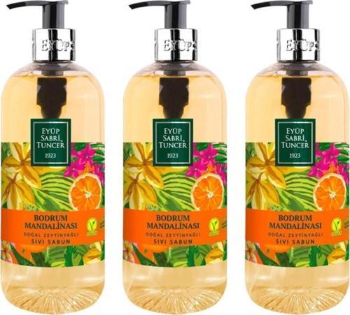 Bodrum Mandalinası Sıvı Sabun 500 Ml - 3 Adet