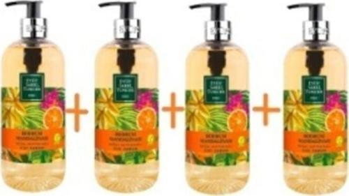 Bodrum Mandalinası Sıvı Sabun 500 Ml * 4 Adet