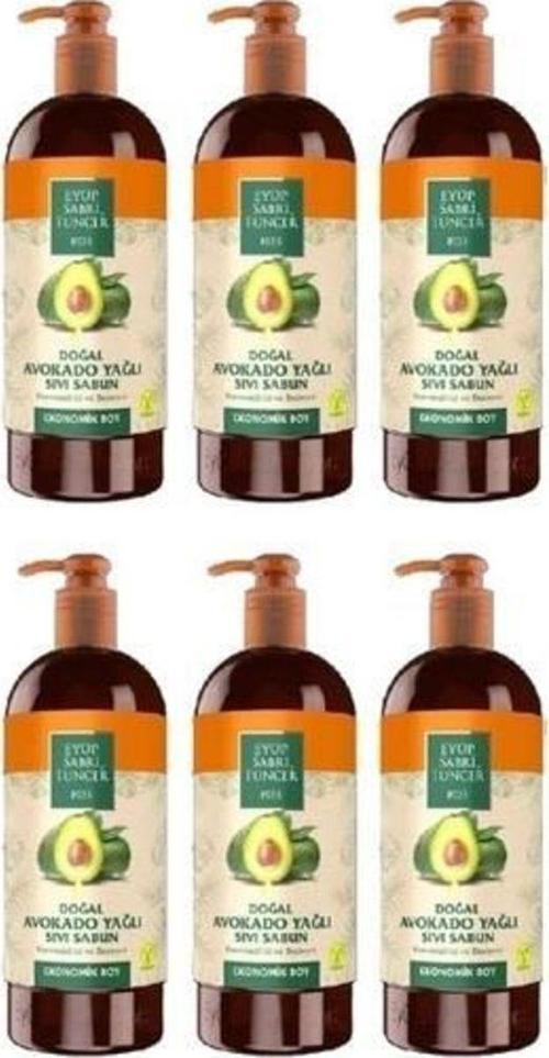Doğal Avokado Yağlı Sıvı Sabun 750 Ml X 6