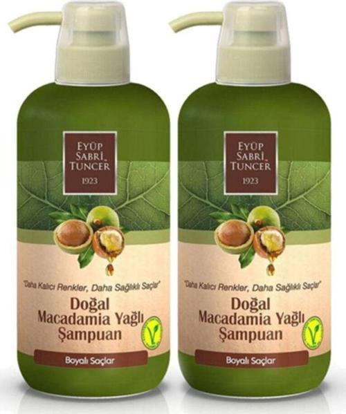 Doğal Macadamia Yağlı Şampuan 600 Ml Pet Şişe X 2 Adet