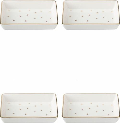 Forest Kahvaltı&Meze Tabağı 7x11cm 4'lü 04LFH000587