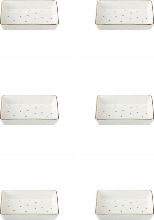 Forest Kahvaltı&Meze Tabağı 7x11cm 6 lı 04LFH000587