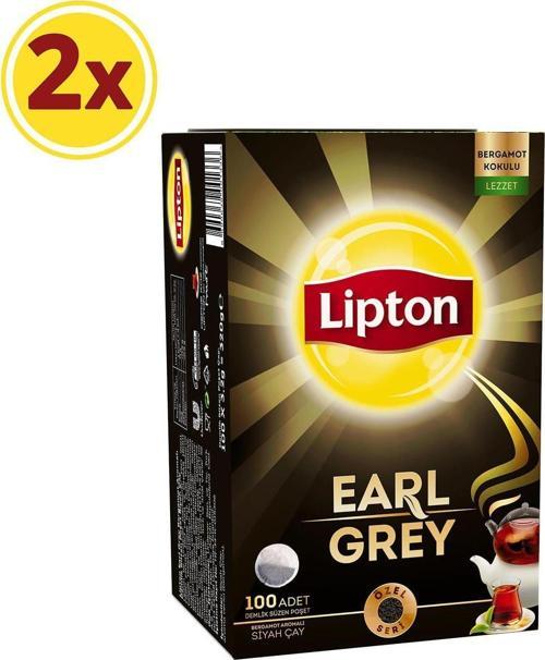 Earl Grey Demlik Poşet Cay 100'Lü X 2 Adet