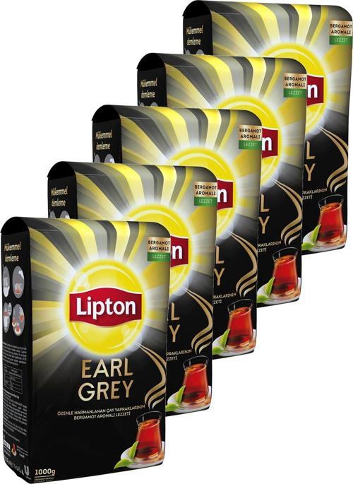 Earl Grey Dökme Çay 1000 Gr Beşli Set