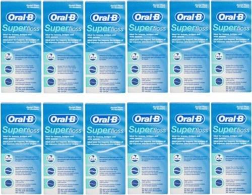 Super Floss Diş Ipi 50 Adet X 12 Adet