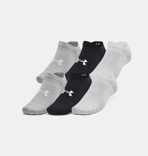 Ua Essential No Show Unisex 6'lı Çorap 1382611-002