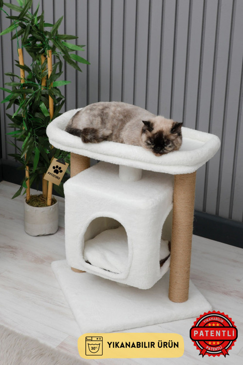 Oslo Yıkanabilir Kedi Tırmalama Ve Oyun Evi