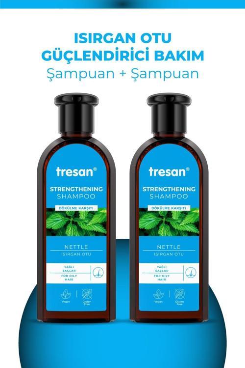 Isırgan Otu Dökülme Karşıtı Ve Güçlendirici Bakım Şampuanı Yağlı Saçlar Için 300 Ml X 2 Adet