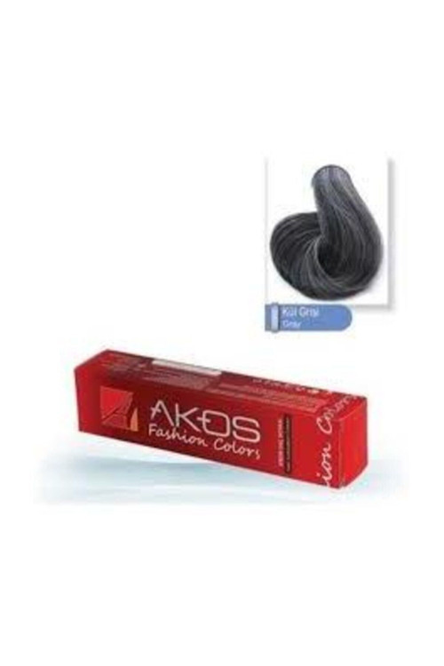 Akos Gray Saç Boyası (Kül Grisi- Gri Mix) 60 ml