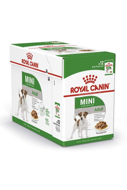 Mini Adult Pounch Köpek Konserve Maması 85 gr 12 Adet