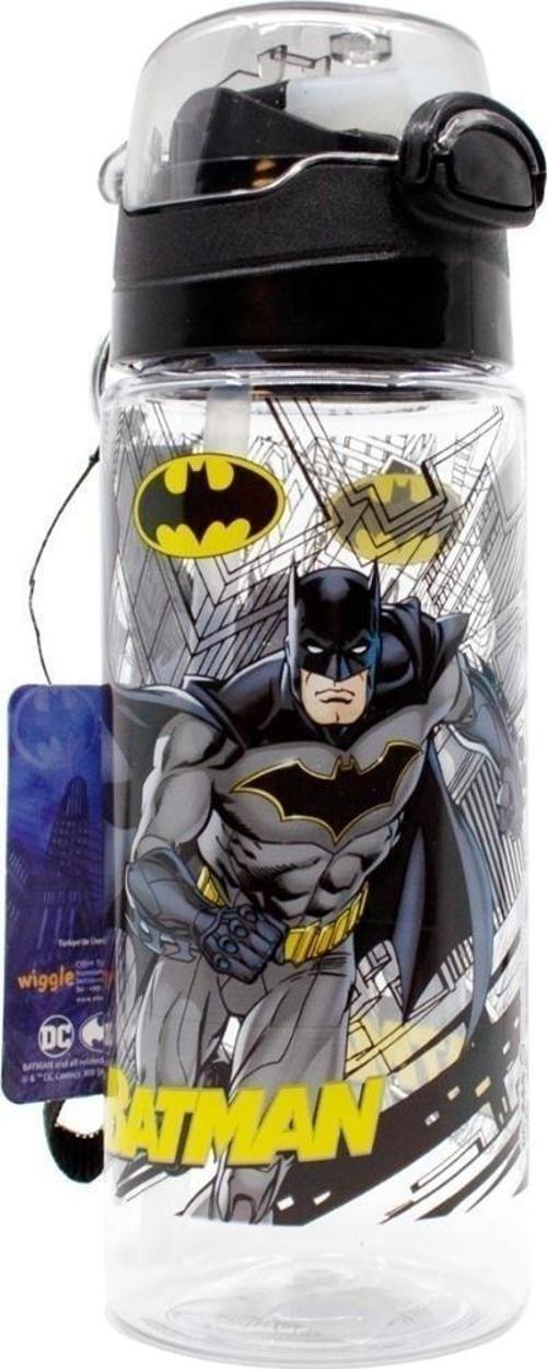500ml Batman Pipetli Askılı Kilitlenebilir Su Matarası