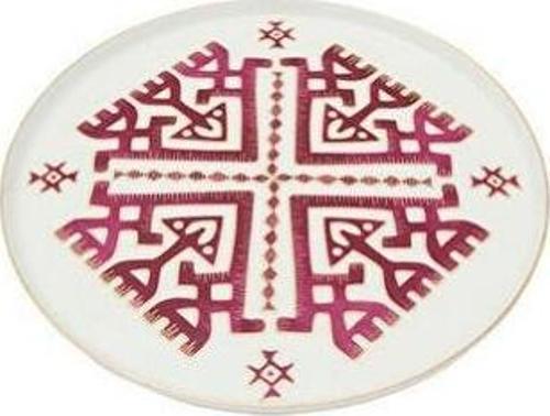 Arabesque Serisi 18cm Düz Tabak Desen6