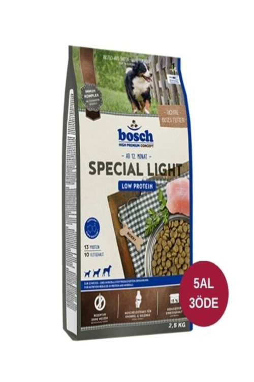 Special Light Extra Düşük Kalorili Yetişkin Köpek Maması 2,5 Kg