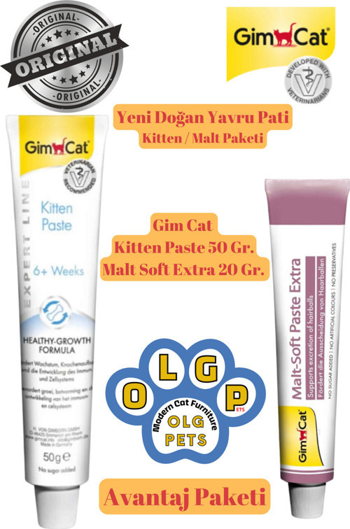 Kitten Paste ( Yavru Kedi ) + Malt ( Tüy yumağı önleyici )