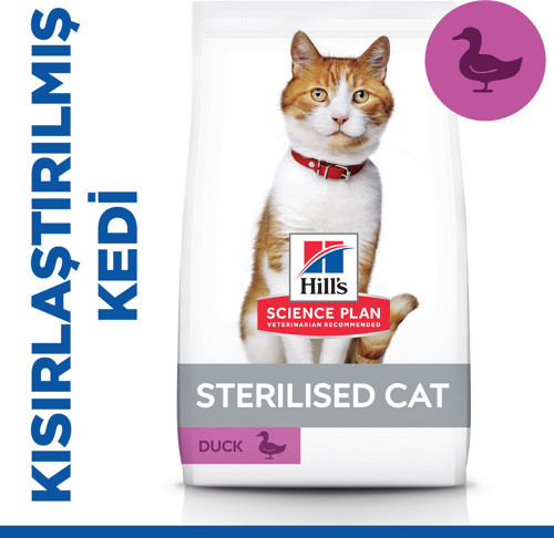 SCIENCE PLAN Ördekli Kısırlaştırılmış Yetişkin Kedi Maması 10 Kg