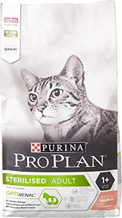 Proplan Sterilised Kısırlaştırılmış Kediler Için Somonlu Ve Ton Balıklı Kedi Maması 1,5 Kg