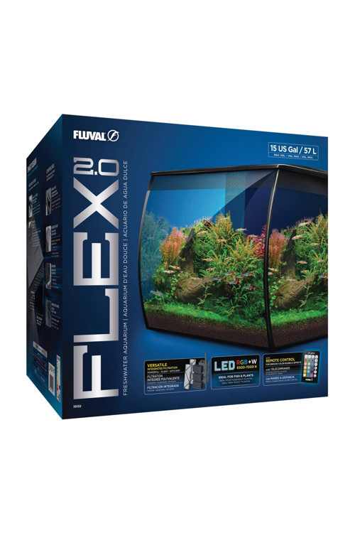 Flex 2.0 Akvaryum Siyah 57L