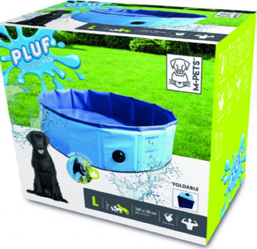 Pluf Köpekler Için Oyun Havuzu 160 Cm X 30 Cm (L) Mavi