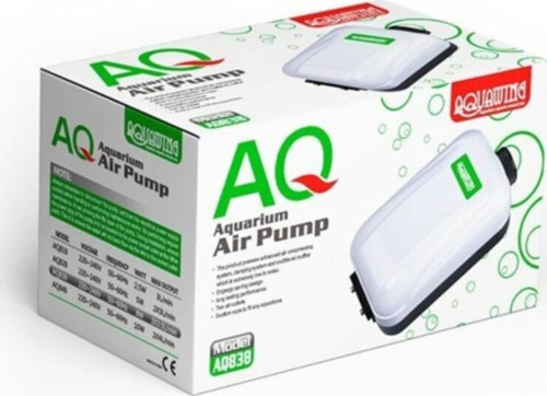 Aq838- Çift Çıkışlı Akvaryum Hava Motoru 8w
