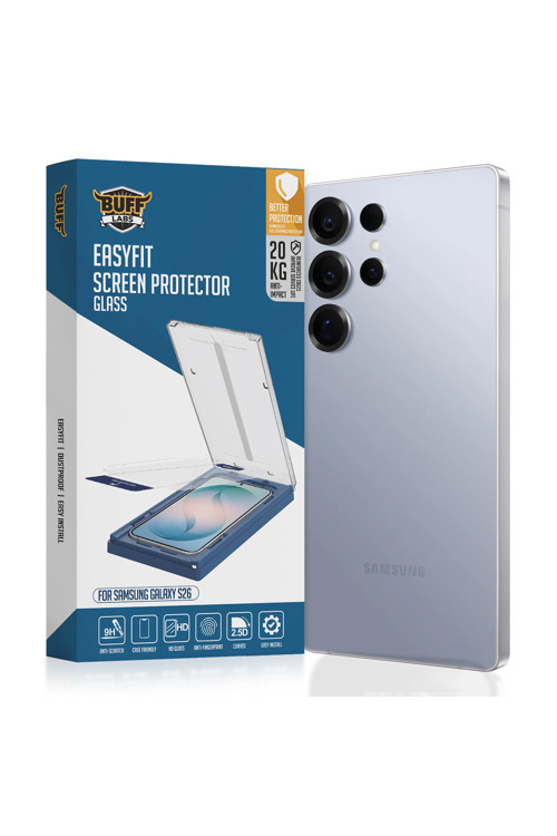 Buff Galaxy S26 EasyFit Glass Uygulama Aparatlı Ekran Koruyucu
