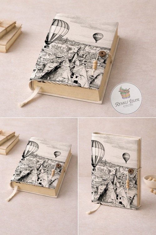 Kitap Kılıfı (Balonlar Şehri Kapadokya)