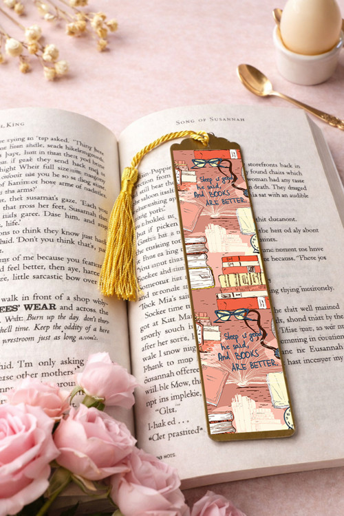 Sanatsal Tablo Temalı Metal Kitap Ayracı (Sessiz Hikayeler)