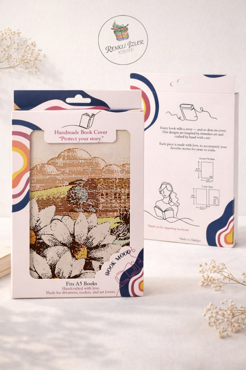 Kitap Kılıfı (Papatya Tarlası)
