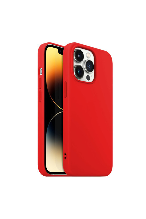Buff Iphone 14 Pro Rubber S Kılıf Red