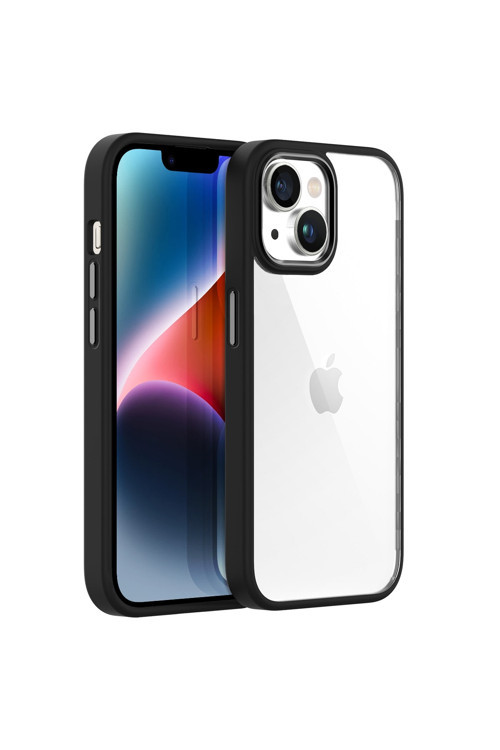 Iphone 14 New Air Bumper Kılıf Black