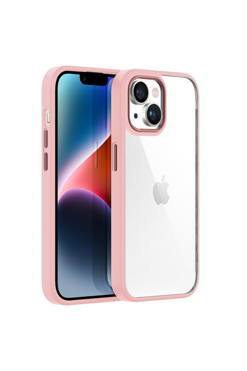 Iphone 14 New Air Bumper Kılıf Pink