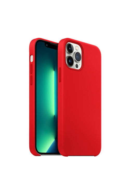 Buff Iphone 13 Pro Max Rubber Fit Kılıf Red