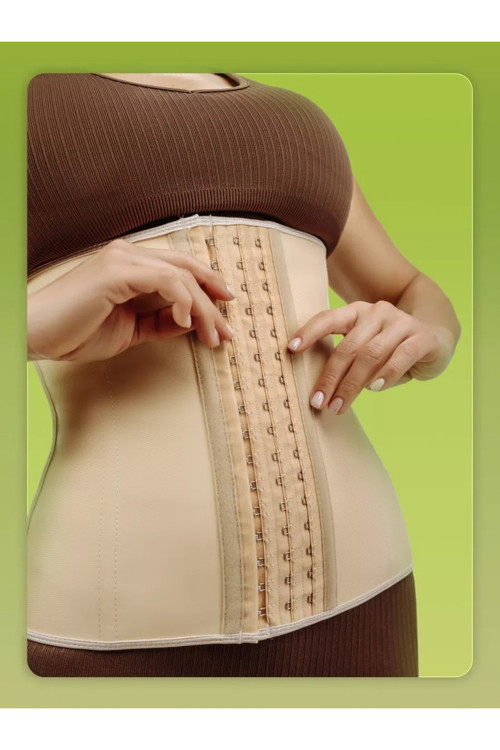 Tvigoso Göbek Inceltici Sıkılaştırıcı Toparlayıcı 4 Aşamalı Askısız Latex Ten Renk