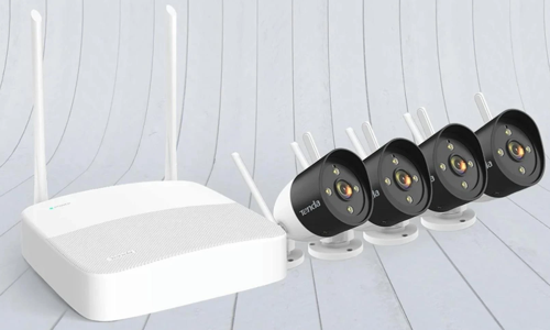 K4W-3Tc 4 Kanal Nvr Kayıt Cihazı + 4 Adet Outdor İp Wifi Bullet Kamera Set